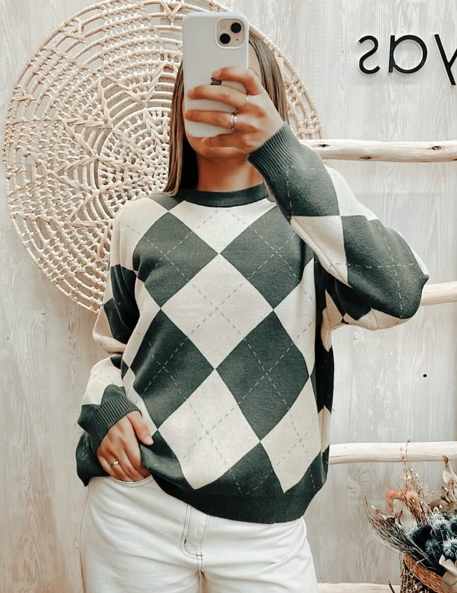 Sweater rombo