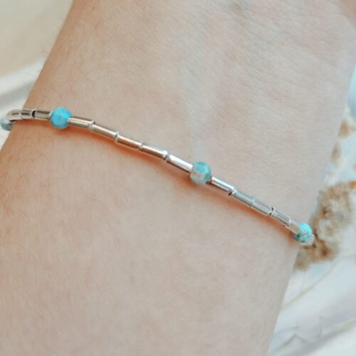 Pulsera de hilo y Plata 925 - Livia